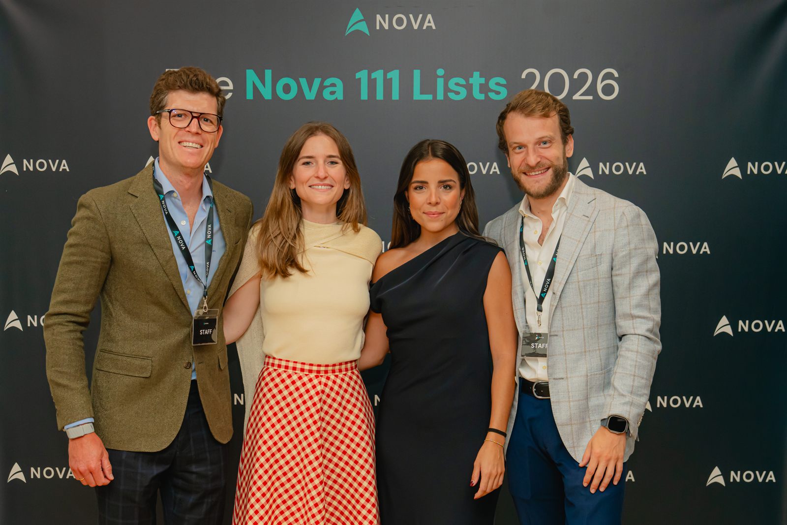 Winners of the Nova 111 List at the 2026 gala in Milan