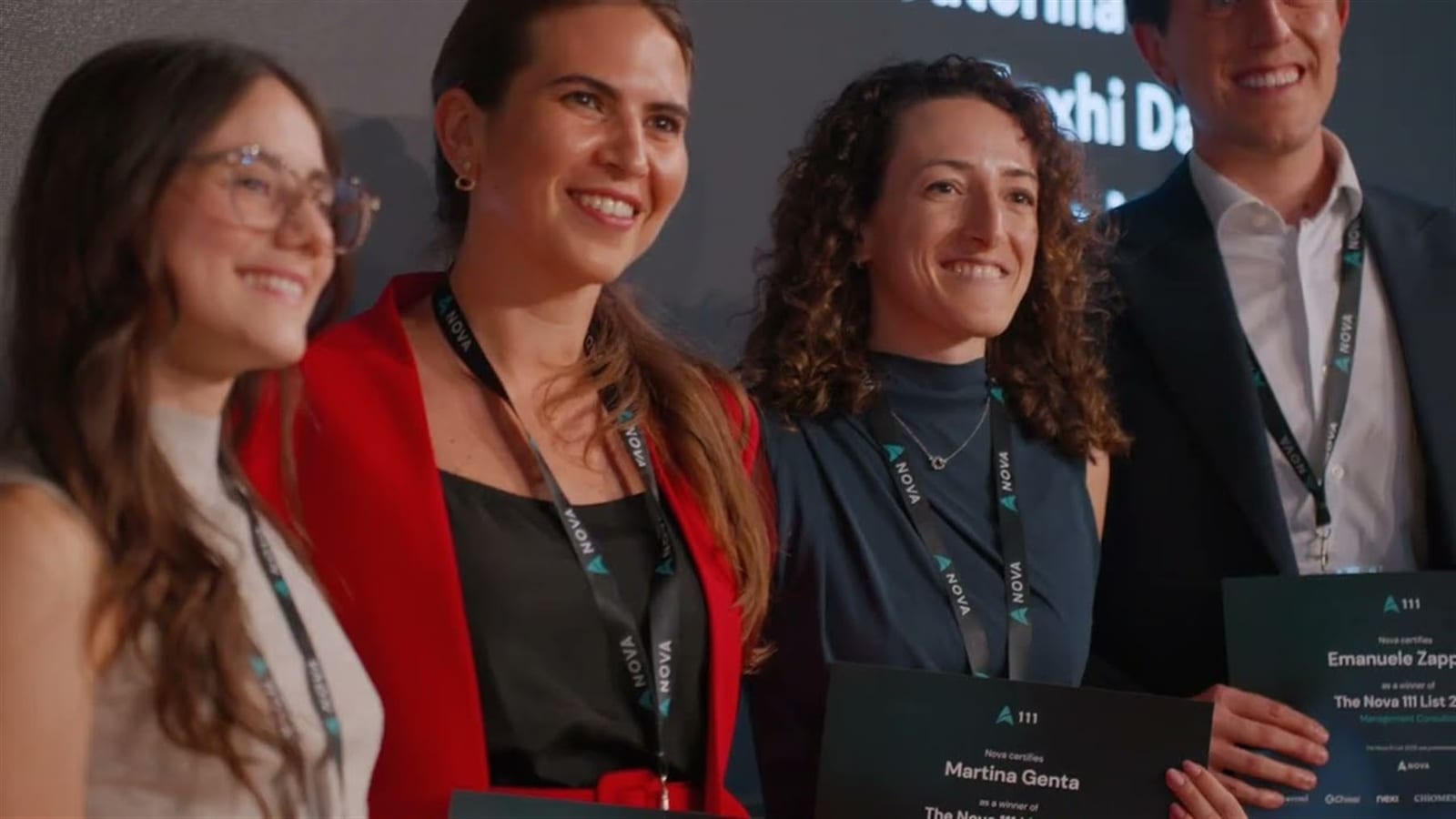 Winners of the Nova 111 List Italy at the 2026 gala