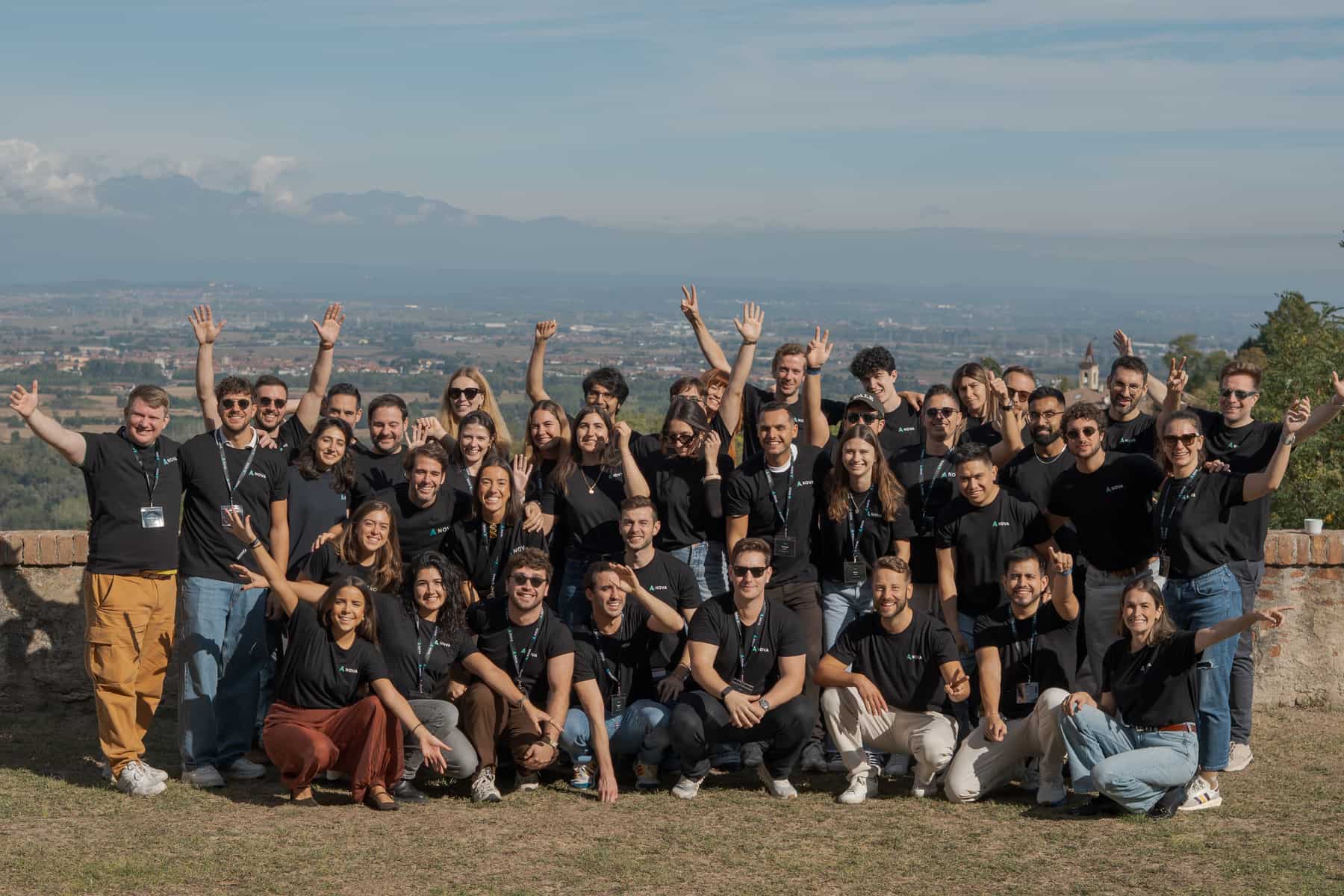 The Nova team at the 2026 company retreat