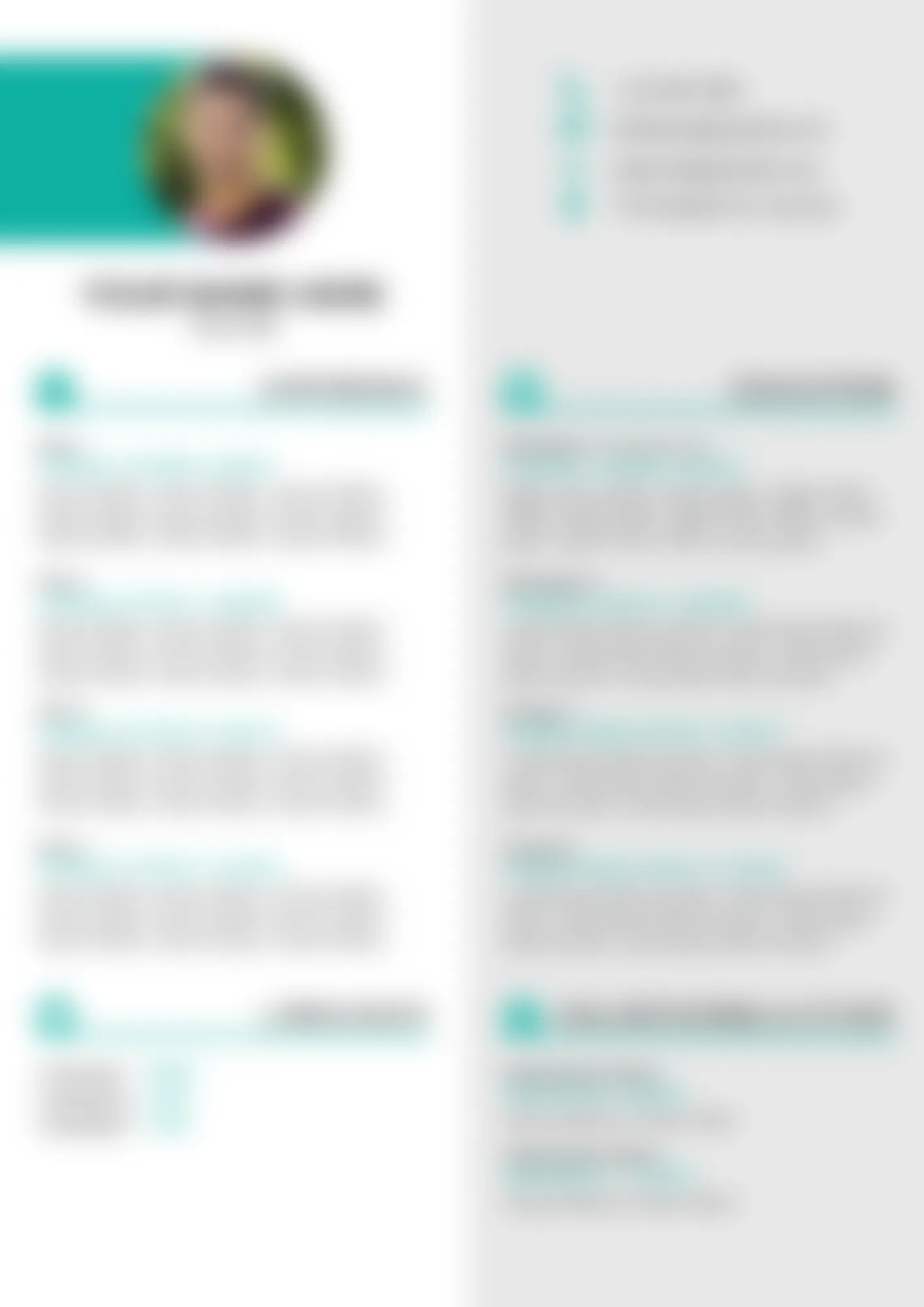 Template CV