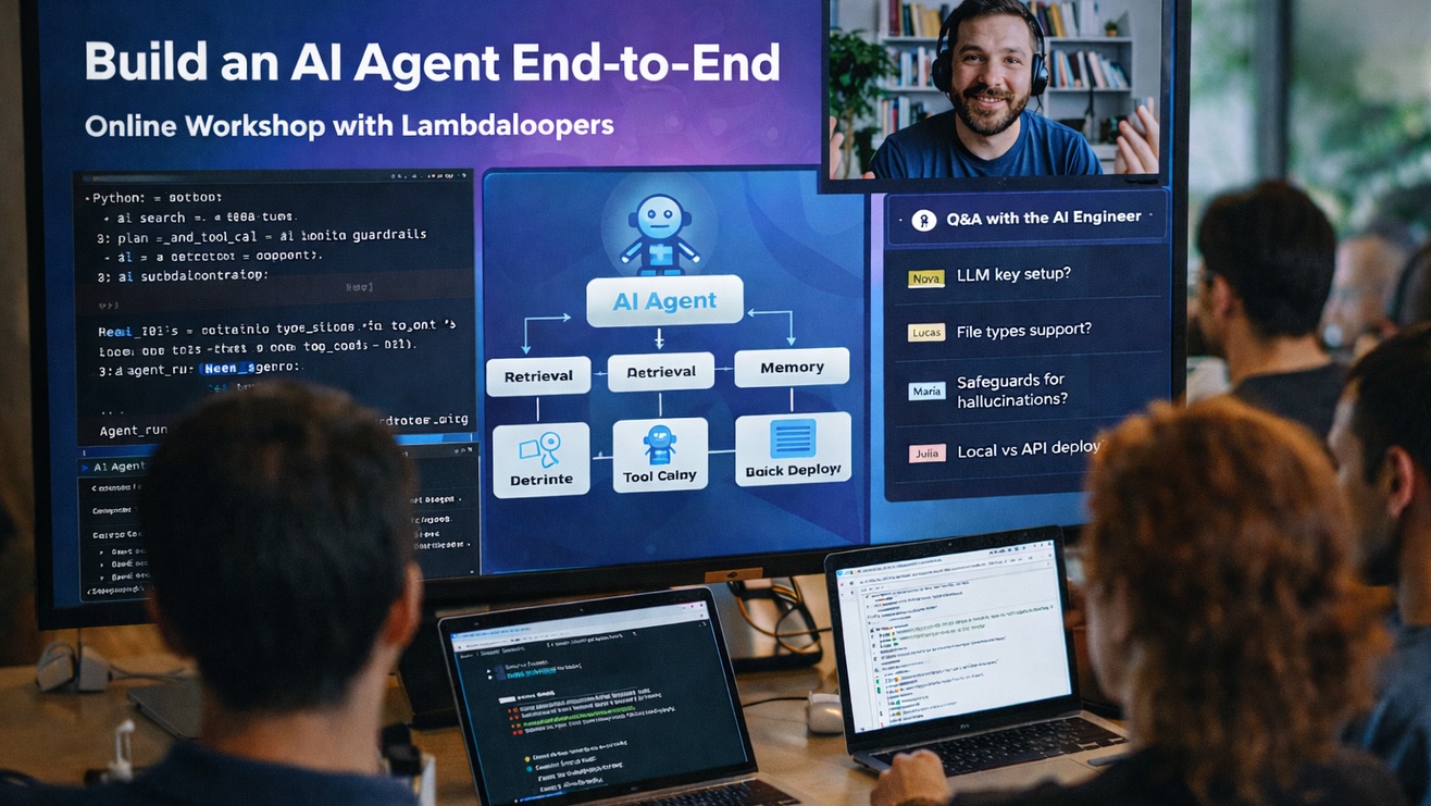 Online Workshop: Build AI Agents End-to-End