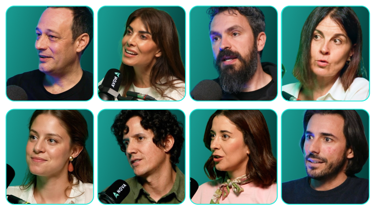 The Nova Podcast — eight guests interviewed with the Nova microphone
